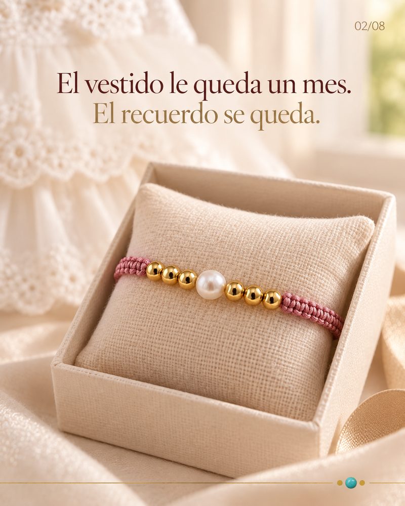 El vestido le queda un mes
