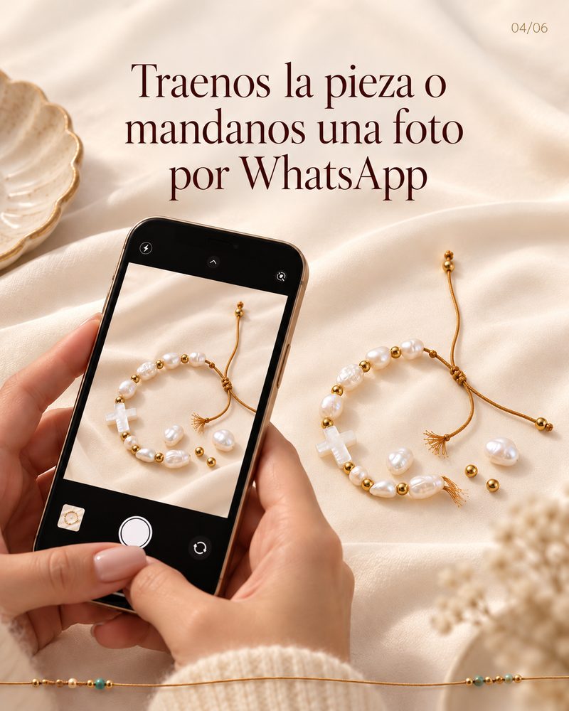 Tráenos la pieza o mándanos una foto