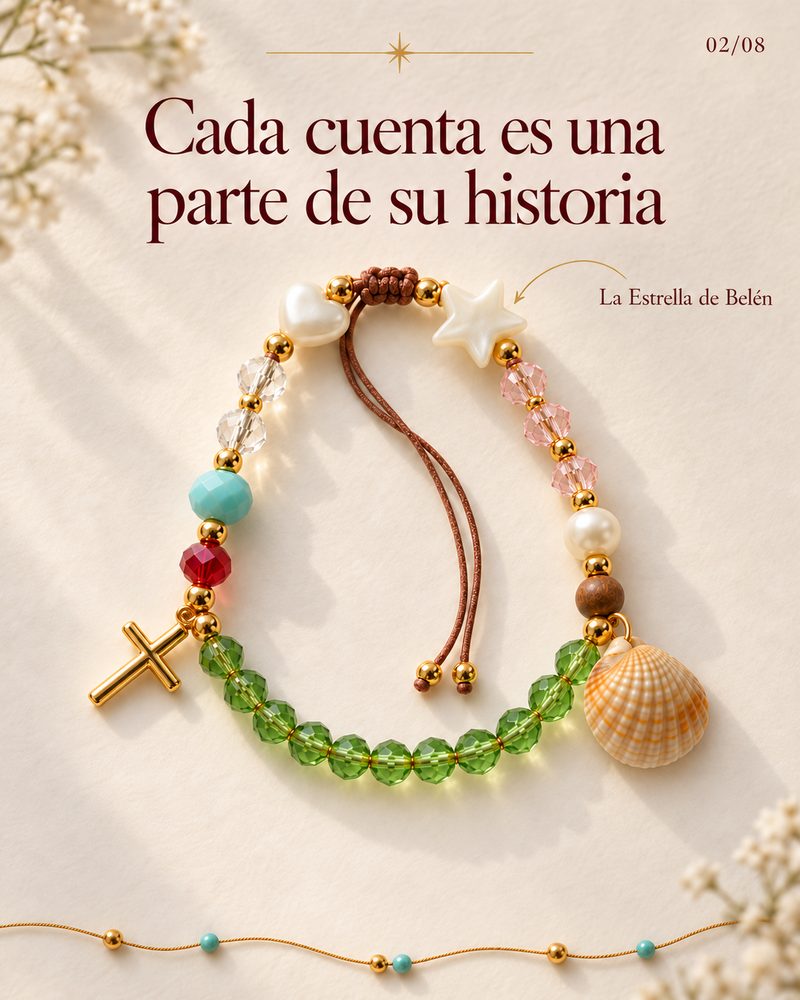 Cada cuenta es una parte de su historia