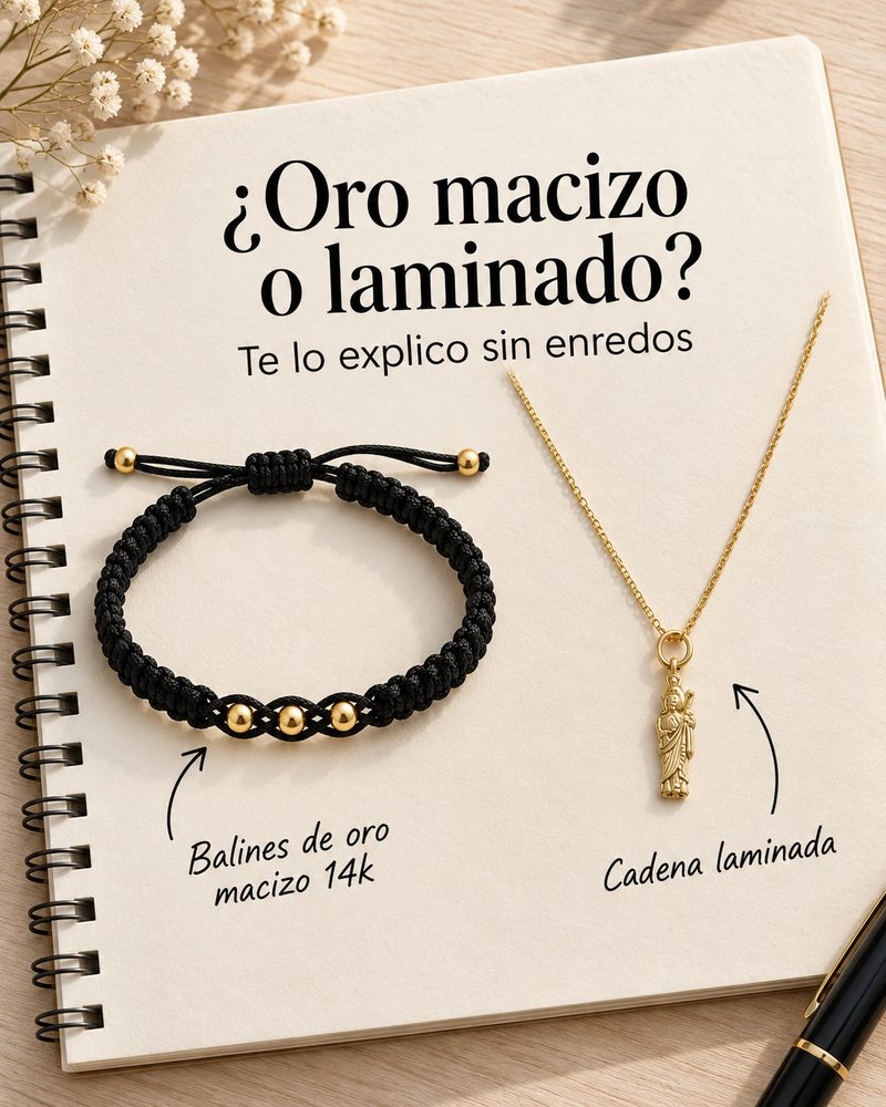 ¿Oro macizo o laminado?