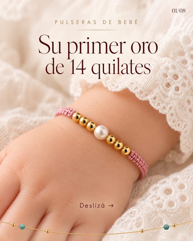 Su primer oro de 14 quilates