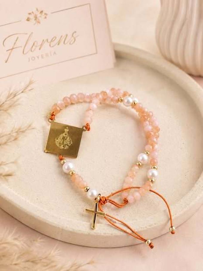 Pulsera rosario Virgen de Suyapa
