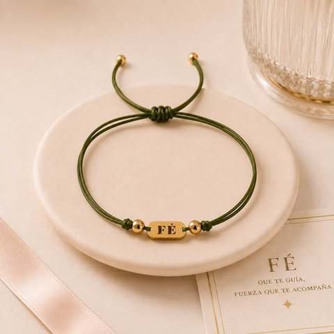 Pulsera Fe verde