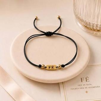 Pulsera Fe negra