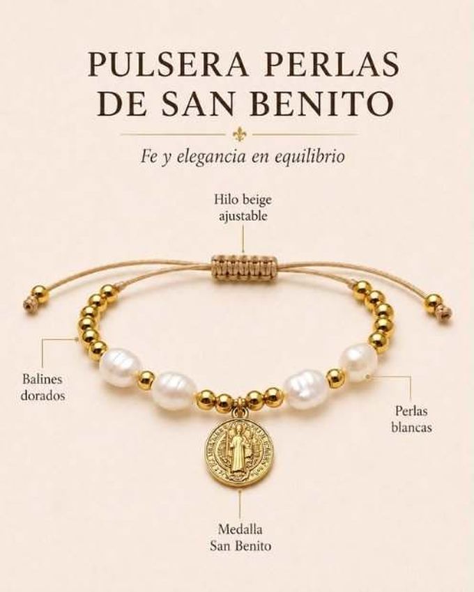 Pulsera Perlas de San Benito
