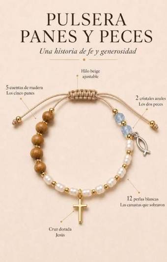 Pulsera Panes y Peces
