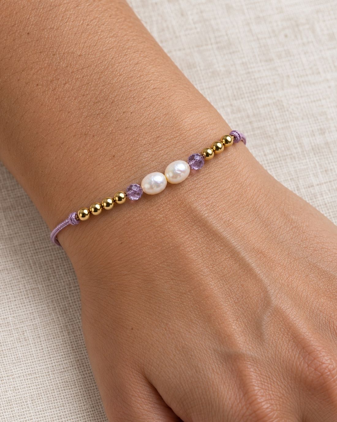 Pulsera Lila Dúo, foto 4 de 5
