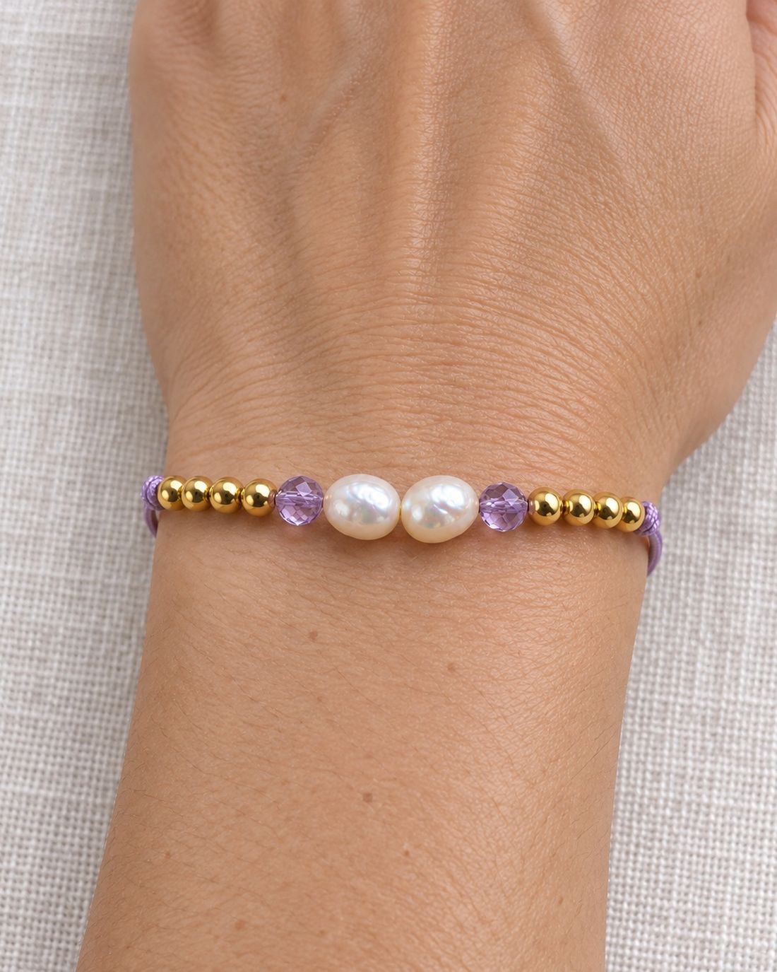 Pulsera Lila Dúo, foto 5 de 5