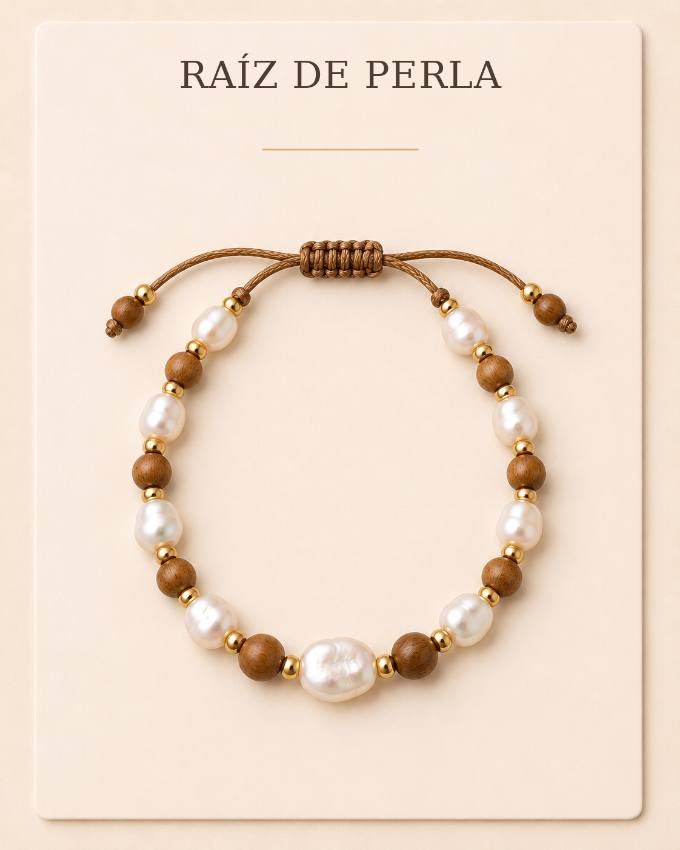 Pulsera Raíz de Perla