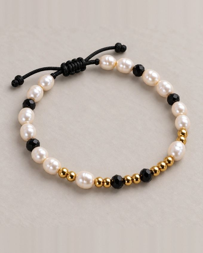 Pulsera Perla Ónix