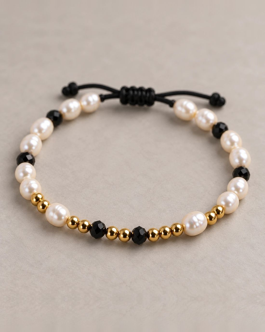 Pulsera Perla Ónix, foto 2 de 3
