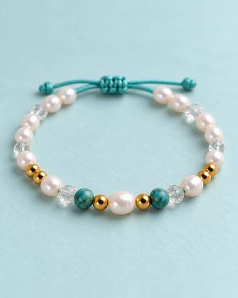 Pulsera Perla Turquesa