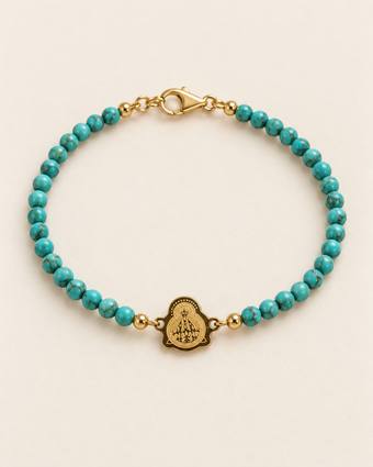 Pulsera Suyapa de turquesa