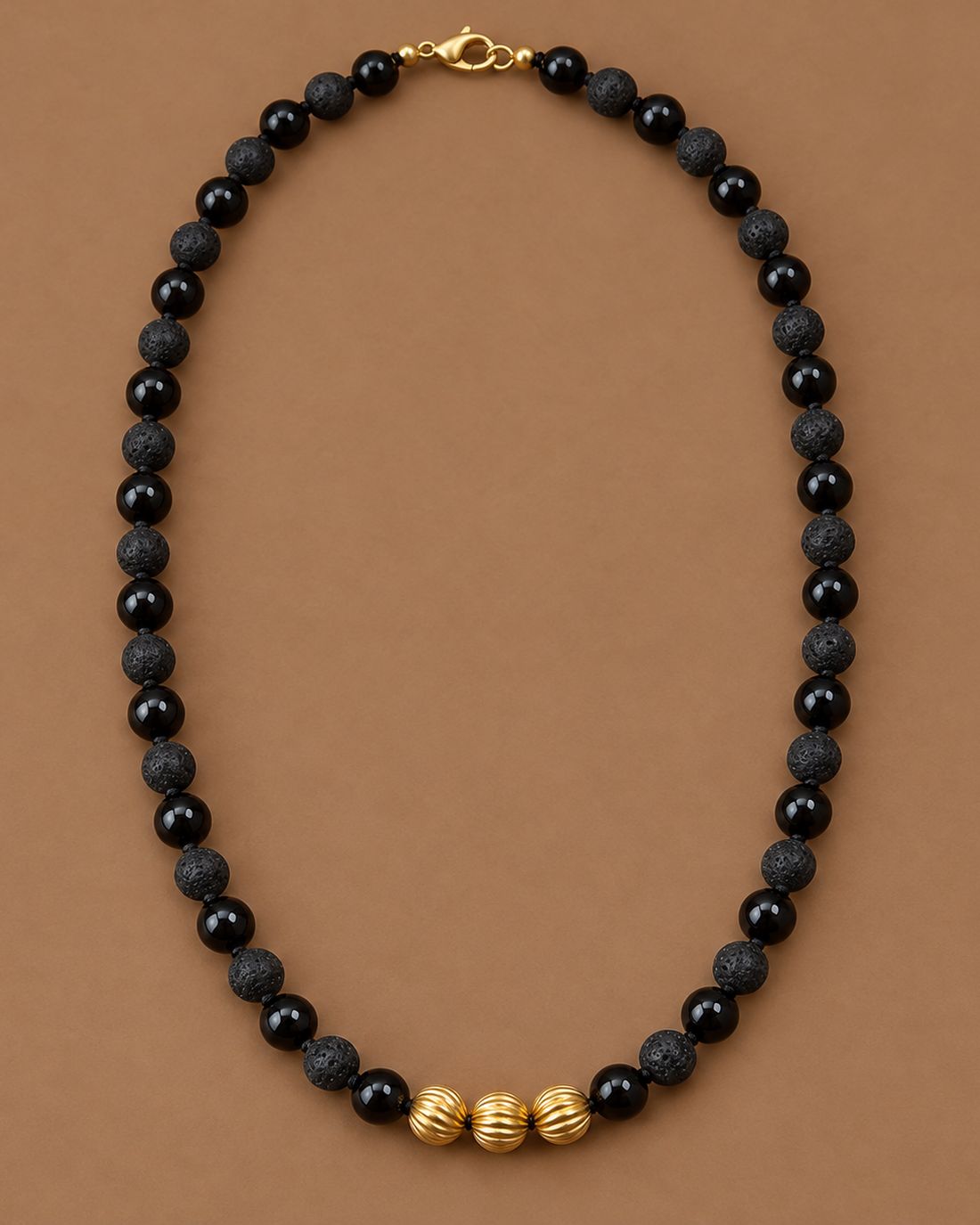 Collar de ónix y volcánica, foto 1 de 3