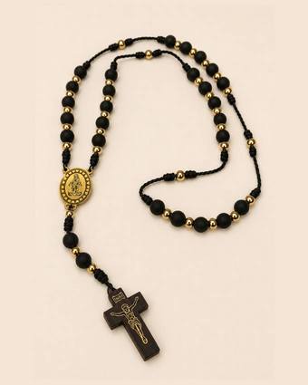 Rosario Virgen Milagrosa con crucifijo