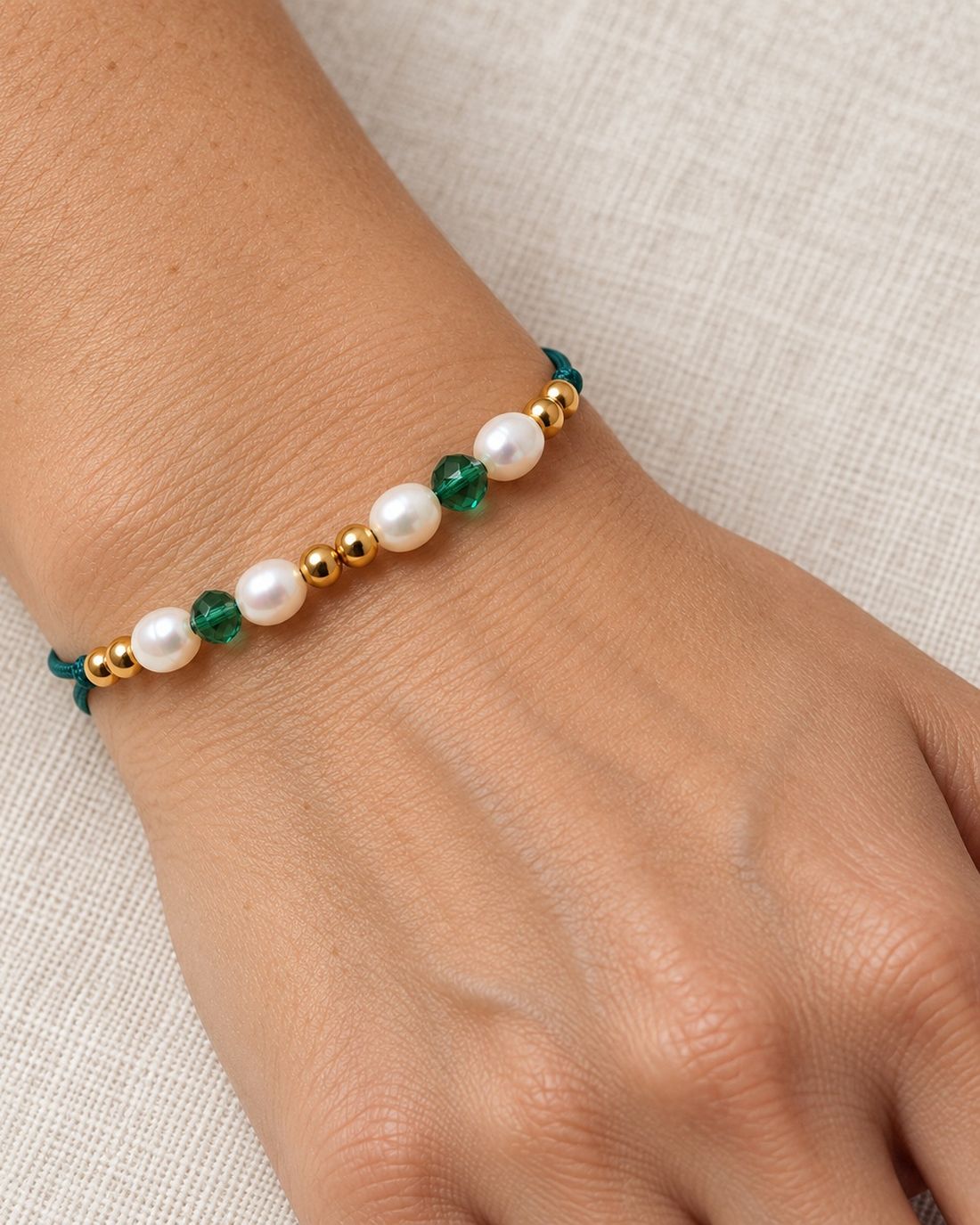 Pulsera Verde Serena, foto 4 de 4